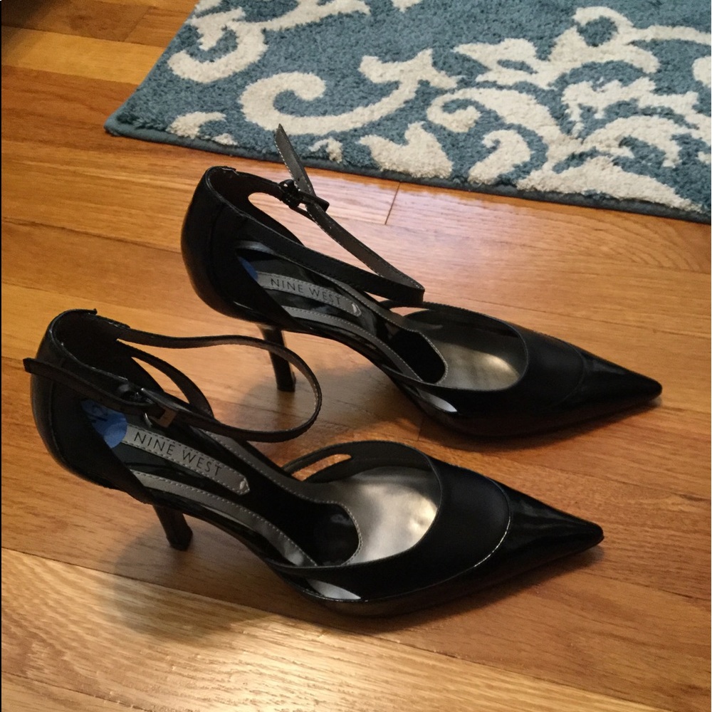 Nine West leather heels